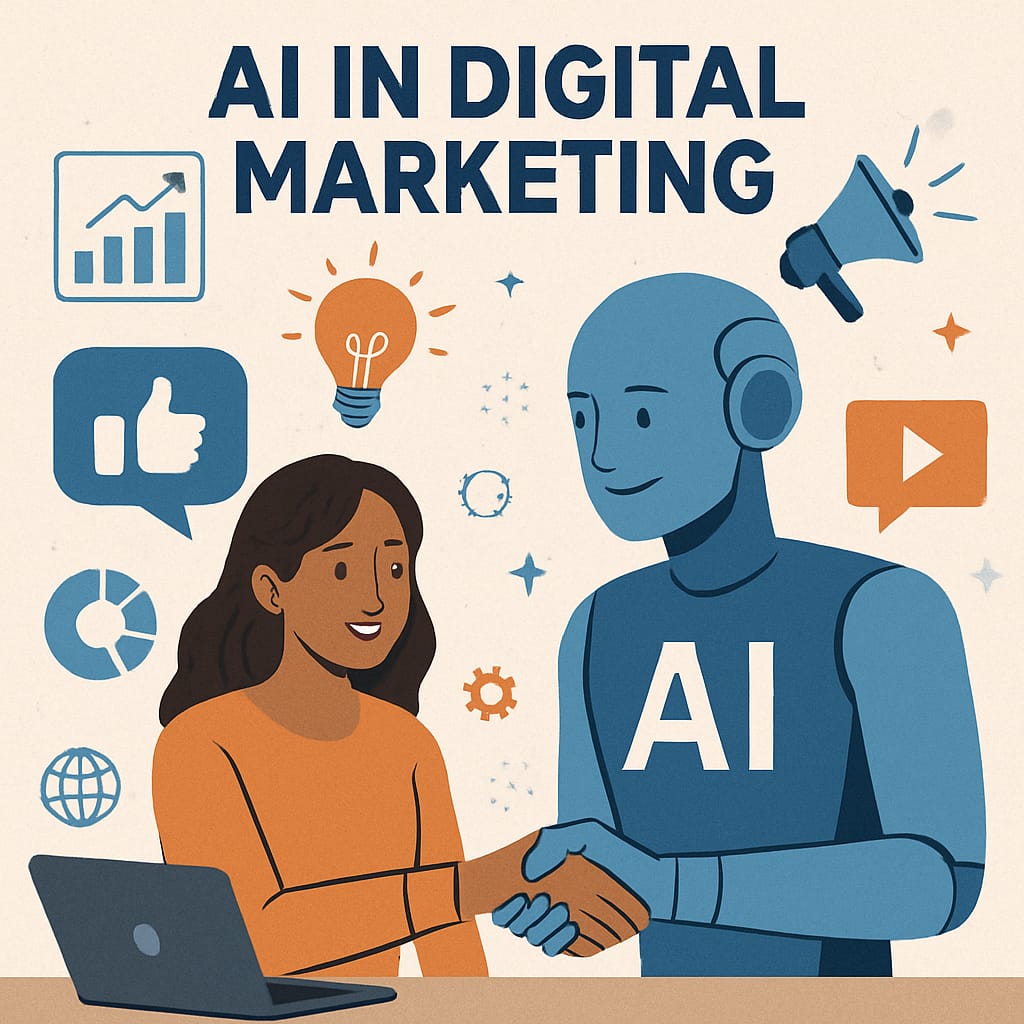 how to use AI in digital marketing