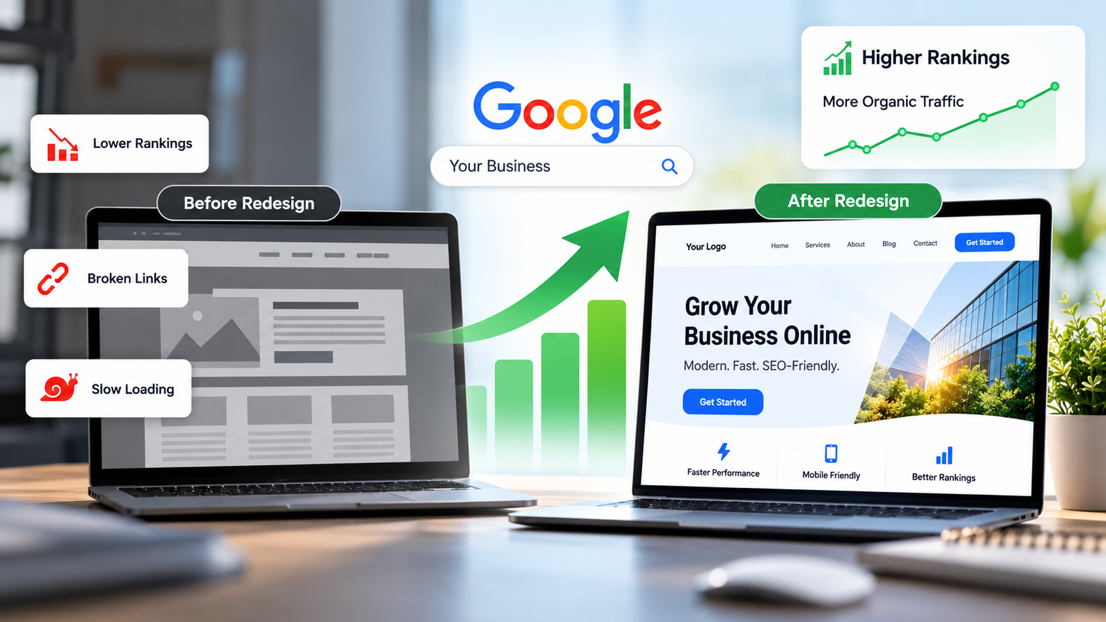 Website Redesign and SEO
