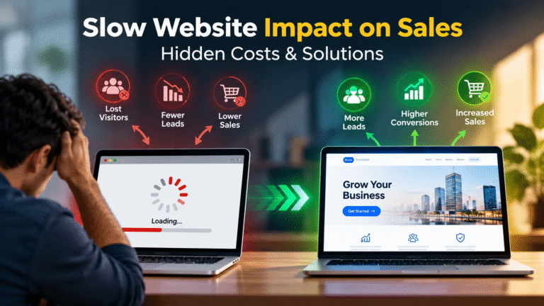 slow website impact on sales